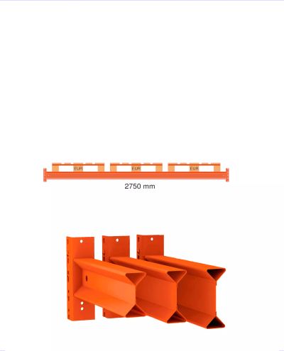Horizontal beam I 100 x 2750mm 1730kg 3x Eur-platform Horizontal beam I 100 x 2750mm 1730kg 3x Eur-platform