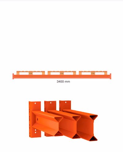 Horizontal beam I 140 x 3400mm 3170kg 3x Fin platform Horizontal beam I 140 x 3400mm 3170kg 3x Fin platform