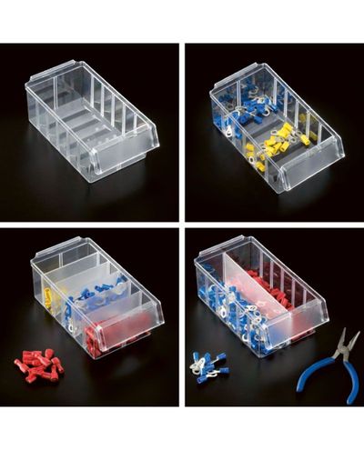 Longitudinal and transverse spacers for Treston boxes