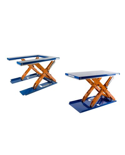 Low T and C series lifting tables, 1000 kg