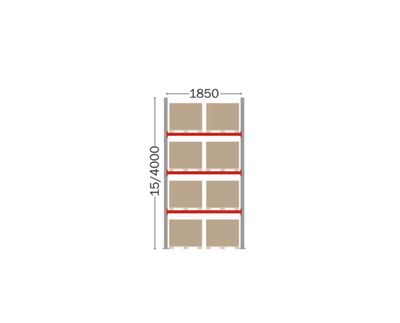 Kasten P90 pallet rack 4000 mm