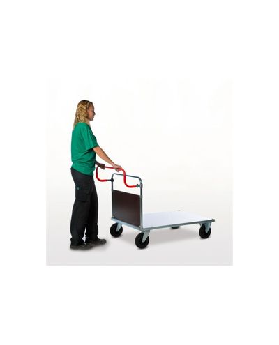 Ergonomic handle for trolleys