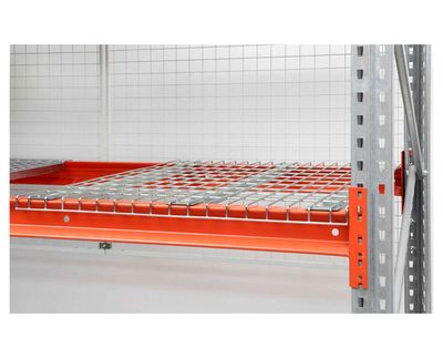 Box shelf rack for pallet rack