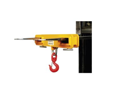 Lifting hook for forklift trucks