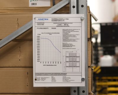 Load plate P90 for pallet rack