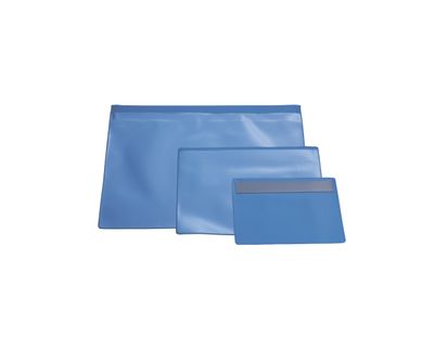 Magnetic pocket for shelf marking Magnetic pocket for shelf marking