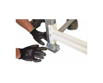 Galvanised filler plate