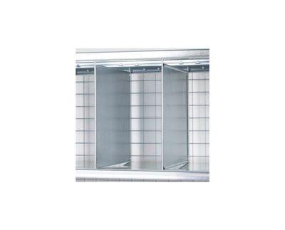Box Hi280 galvanized divider plate 500 x 300 mm, Clearance 269 Box Hi280 galvanized divider plate 500 x 300 mm, Clearance 269