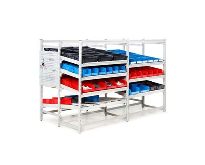 FIFO Treston flow-through and storage shelf