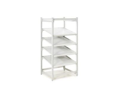 Treston flow-through shelf M900, steel shelves 4 pcs Treston flow-through shelf M900, steel shelves 4 pcs