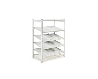 Treston flow-through shelf M1350, steel shelves 4 pcs Treston flow-through shelf M1350, steel shelves 4 pcs