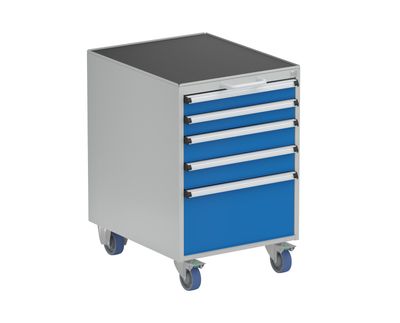 Drawer 53/66-1 with wheels, 2x75 2x100 1x250 Drawer 53/66-1 with wheels, 2x75 2x100 1x250