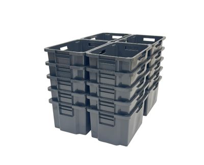 Arca moving box 52 l 600x400x300mm, grey