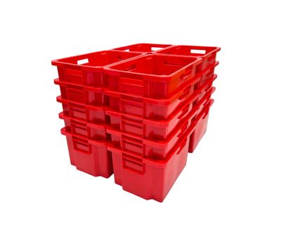 Schoeller Arca moving box 600x400x300mm, red
