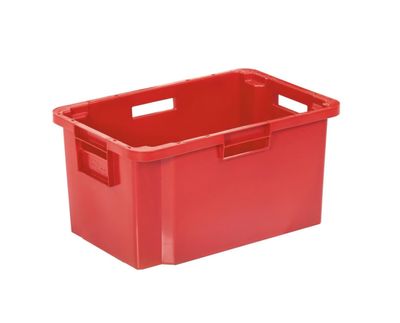 Schoeller Arca moving box 600x400x300mm, red, 64 pcs