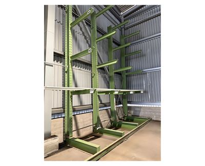 Second hand shelf, 1-sided, 4 columns