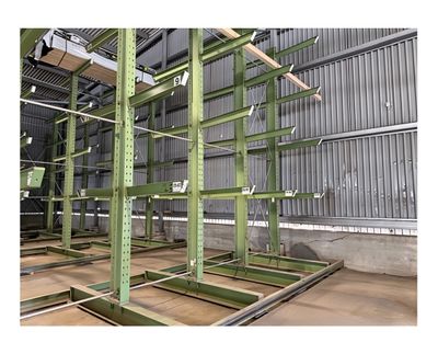 Second hand shelf, 2-sided, 4 columns