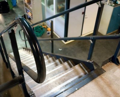 External stairs