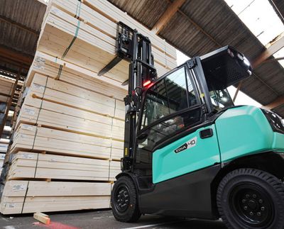 MITSUBISHI EDIA SERIES ELECTRIC COUNTERBALANCE FORKLIFT