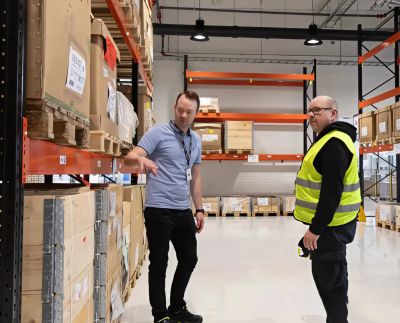 Safety inspection of shelves Safety inspection of shelves