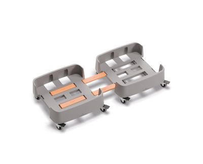 Trolley 90 l for Durab waste bin, recycled plastic