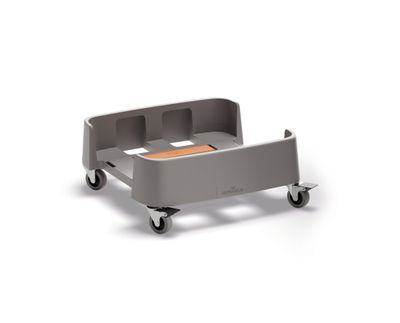 Trolley 90 l for Durab waste bin, recycled plastic