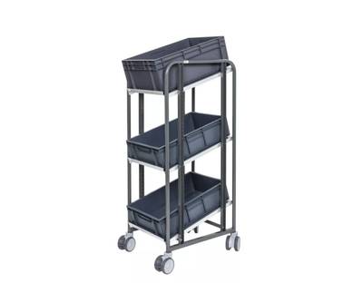 Pallet truck 168-S, 3 levels 477 x 638 x 1300 mm Pallet truck 168-S, 3 levels 477 x 638 x 1300 mm