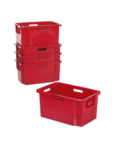 Moving box 600x400x300mm, red