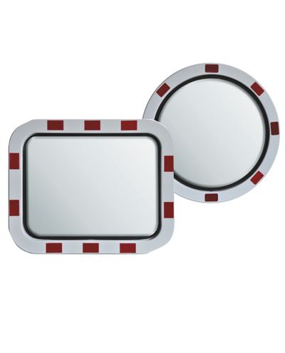 Traffic mirror RST, rectangular, 450x600mm