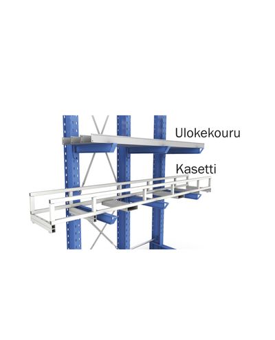 Outdoor chute 90 x 200 x 2500 mm