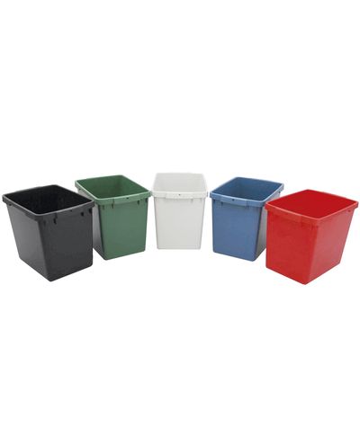 Plastic waste bin 25 l 270 x 310 x 395 mm