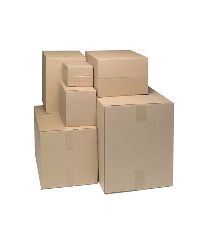 Cardboard box 240x190x190mm, 25 pcs/pkt