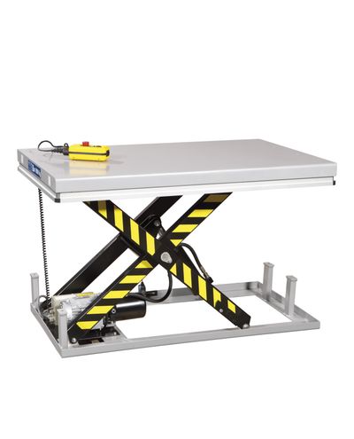Scissor lift table HW4002 2000 x 1200 mm lifting capacity 4000 kg