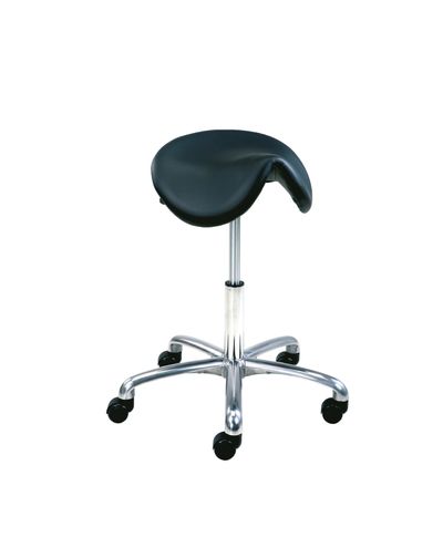 Saddle chair Slim, black