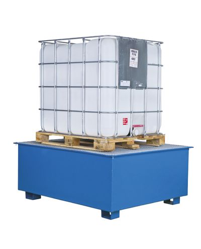 Safety basin for one IBC container 1100 l