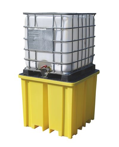 Drainage basin for one IBC container 1150 l